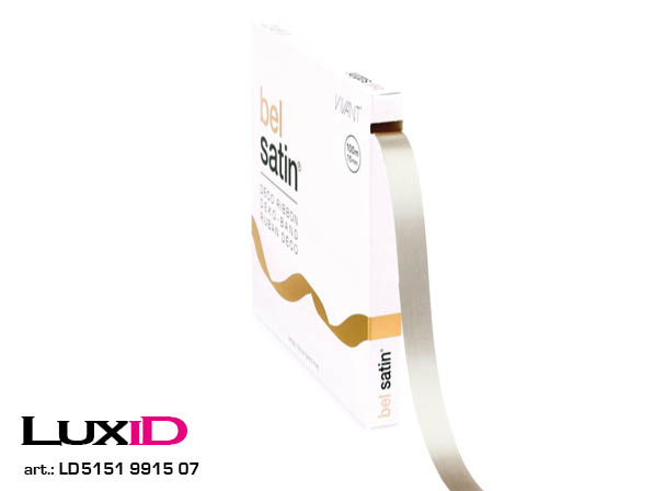 Bel satin 07 taupe 15mm x 100m